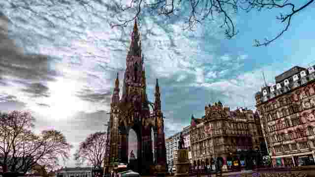El monumento a Walter Scott