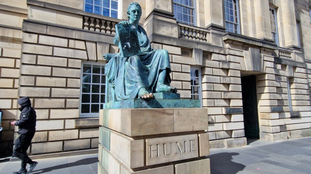 Estatua de David Hume