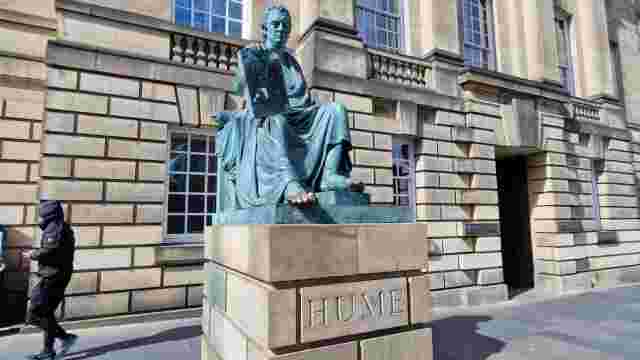 Estatua de David Hume